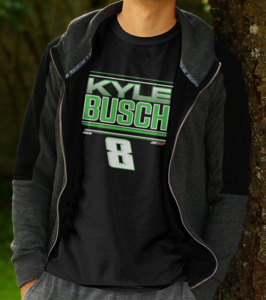 Kyle Busch Number 8 Racing Nascar T-Shirt
