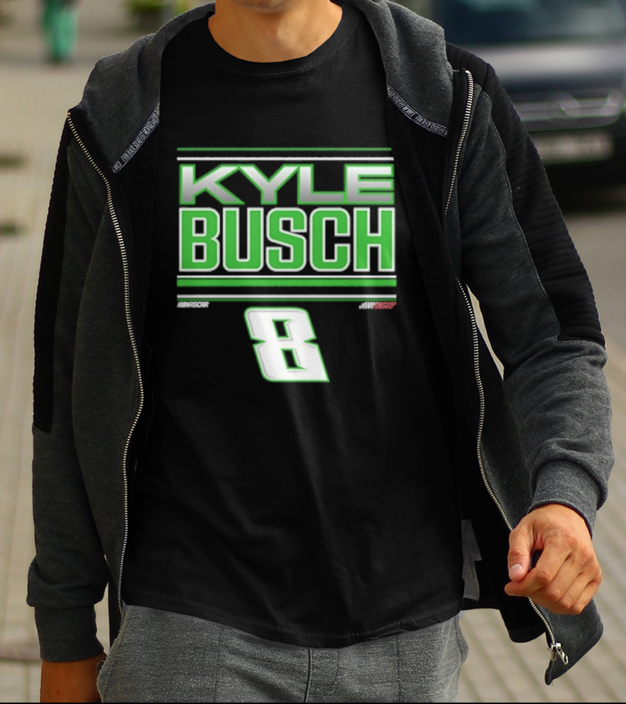 Kyle Busch Number 8 Racing Nascar T-Shirt