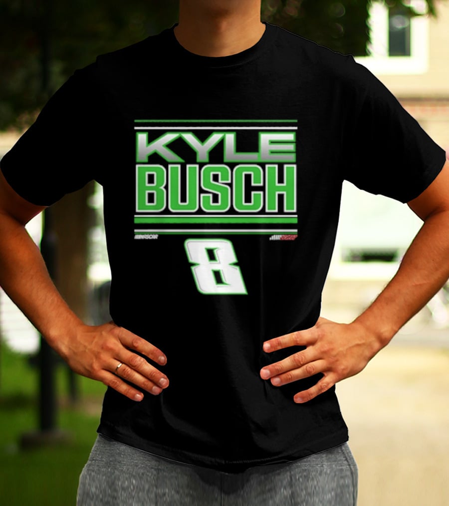 Kyle Busch Number 8 Racing Nascar T-Shirt