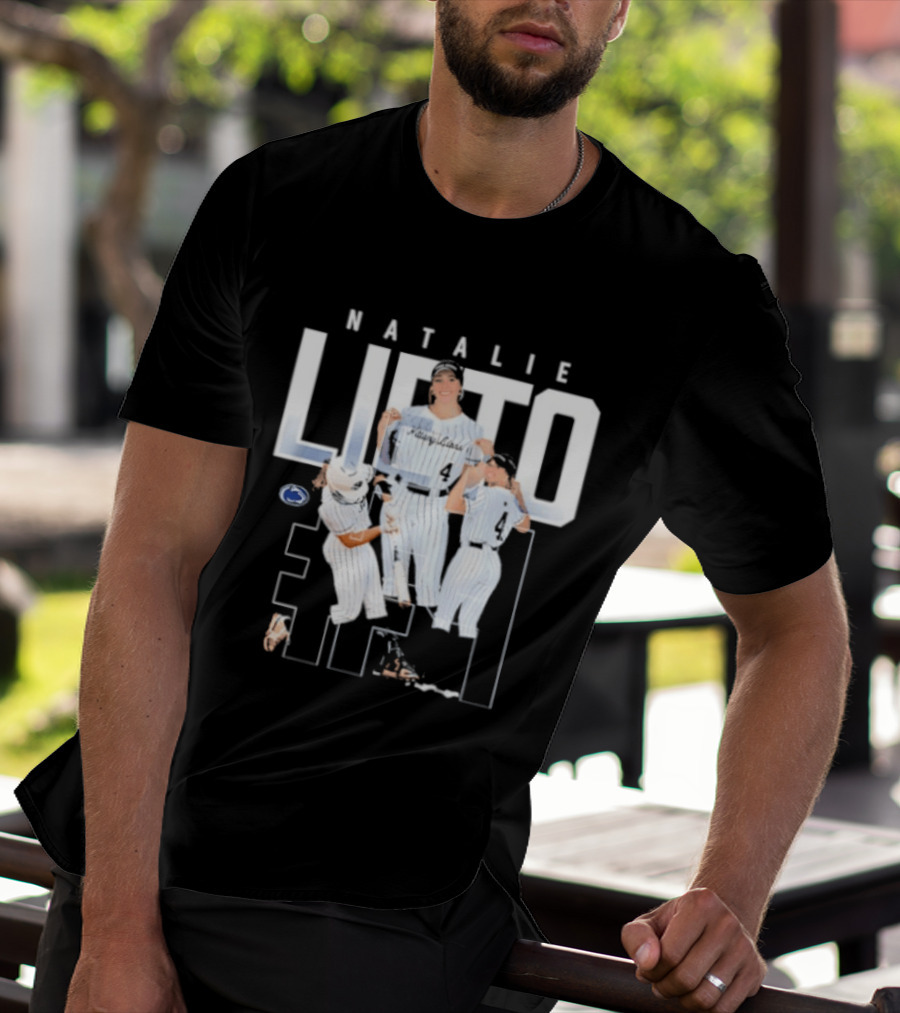 Natalie Lieto Penn State NCAA Softball Team Celebration T-Shirt