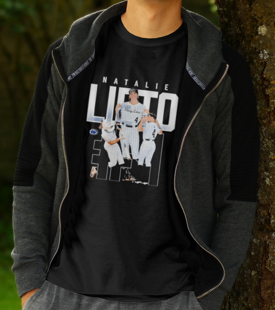 Natalie Lieto Penn State NCAA Softball Team Celebration T-Shirt