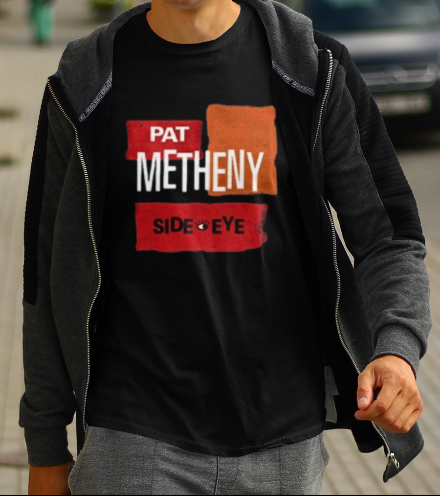 Pat Metheny Side Eye Summer 2023 Tour Live Experience T-Shirt