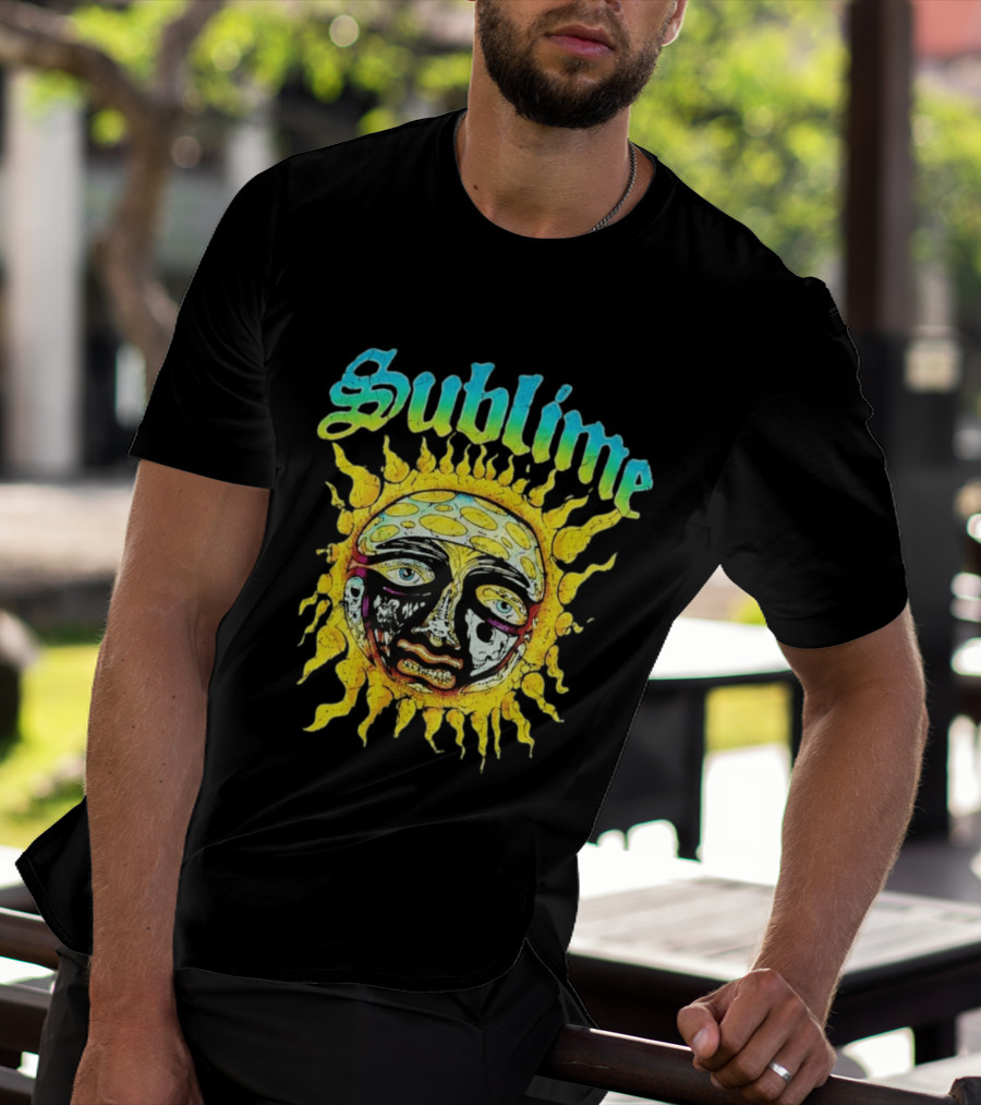 Sublime Sun Artwork Netherlands UK Tour 2026 T-Shirt