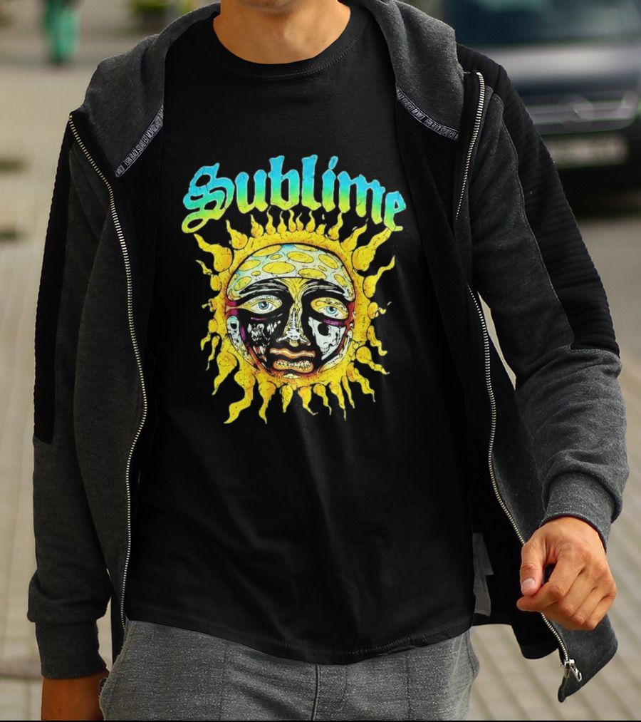 Sublime Sun Artwork Netherlands UK Tour 2026 T-Shirt