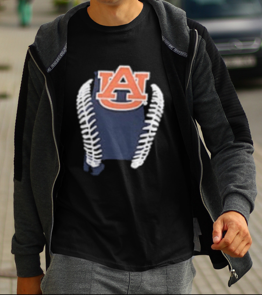 Auburn Tigers Baseball 2026 UA Logo Sports T-Shirt