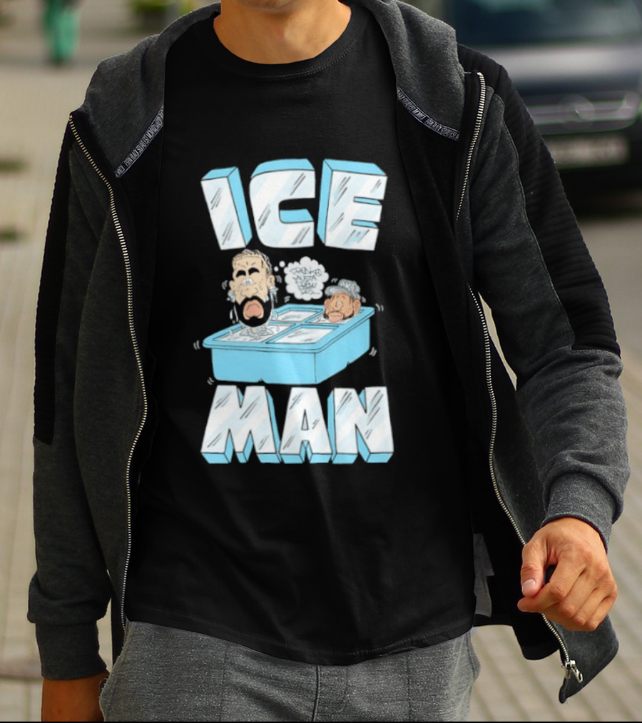 Iceman Fronko Musta Drew Diss Caricature Drake T-Shirt