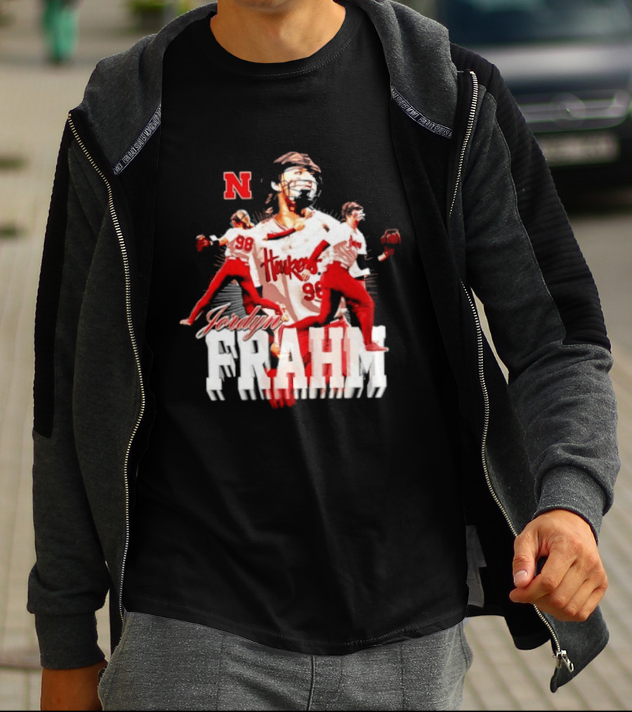 Jordyn Frahm Huskers 98 Nebraska Cornhuskers NCAA Softball T-Shirt