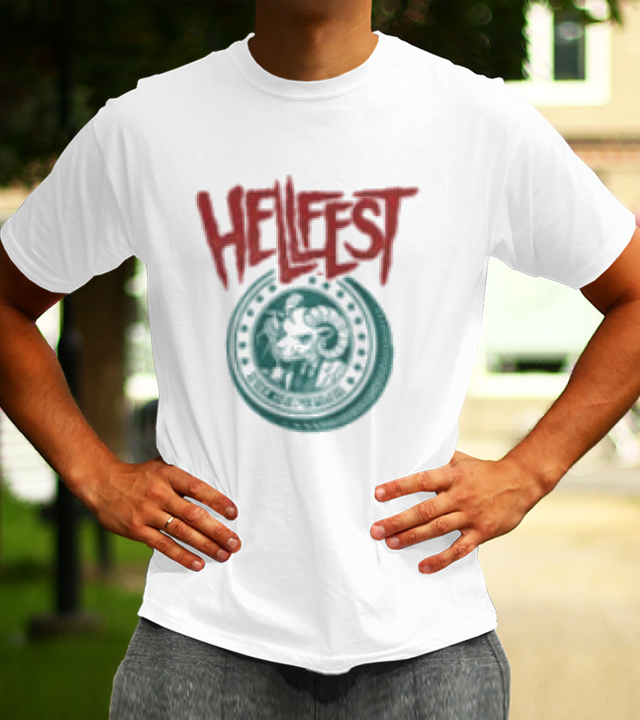 Hellfest Tales From The Pit Sanctuary Call Now 2026 T-Shirt