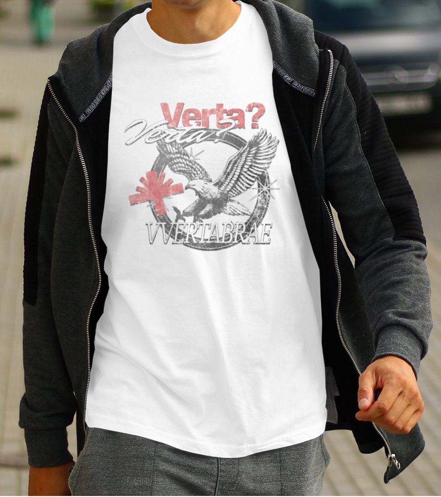 Verta Verta? Vvertabrae Eagle Bird T-Shirt