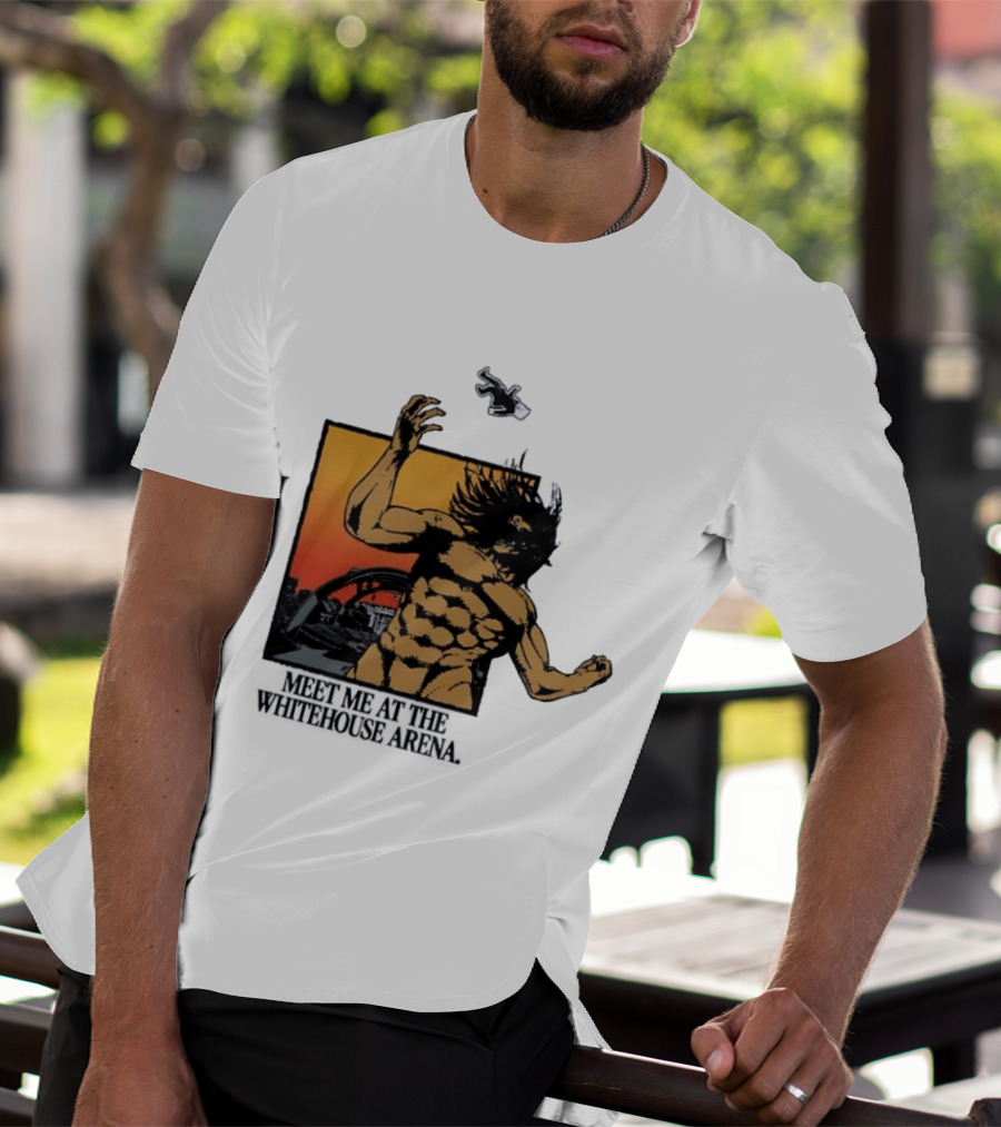 Meet Me At The Whitehouse Arena Attack On Titan Giant T-Shirt