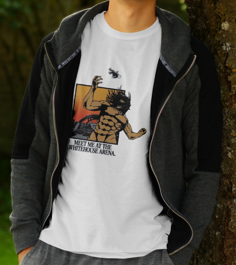 Meet Me At The Whitehouse Arena Attack On Titan Giant T-Shirt