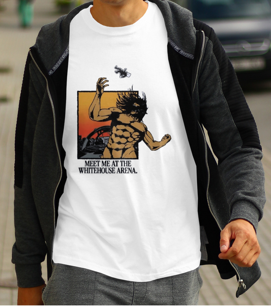 Meet Me At The Whitehouse Arena Attack On Titan Giant T-Shirt