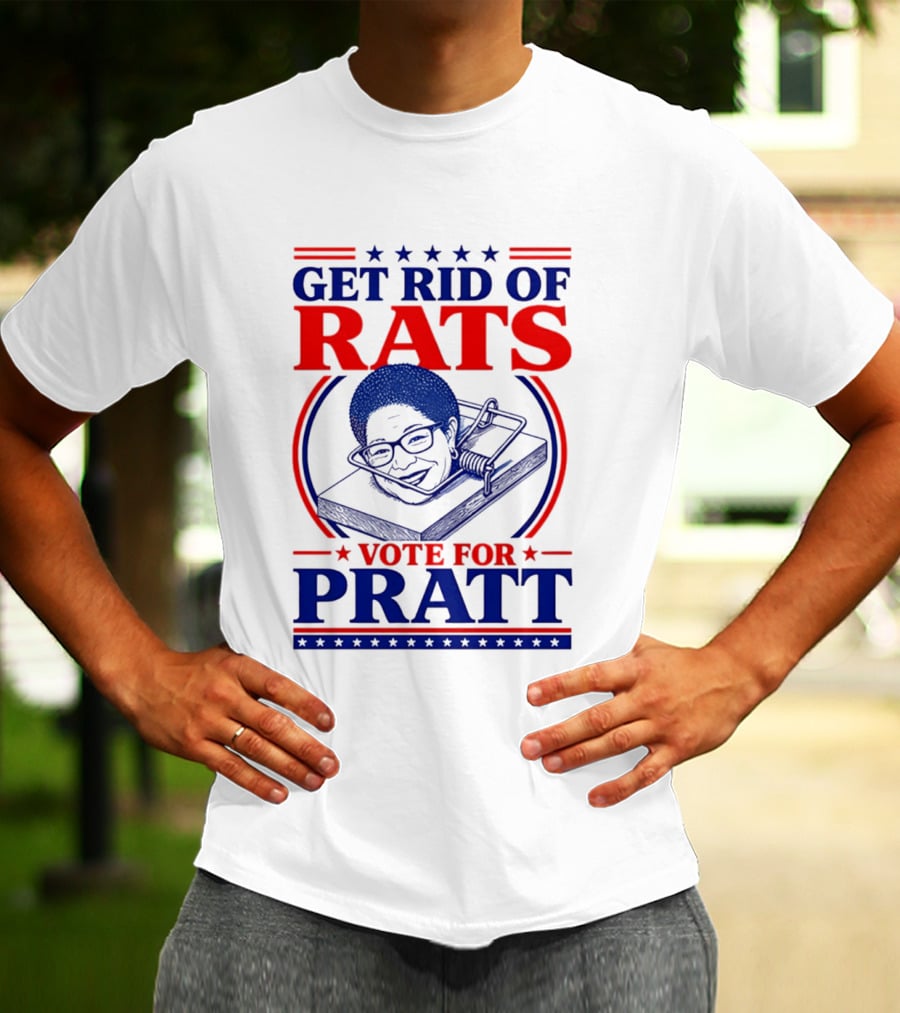 Get Rid Of Rats Vote For Pratt Political Campaign Humor T-Shirt