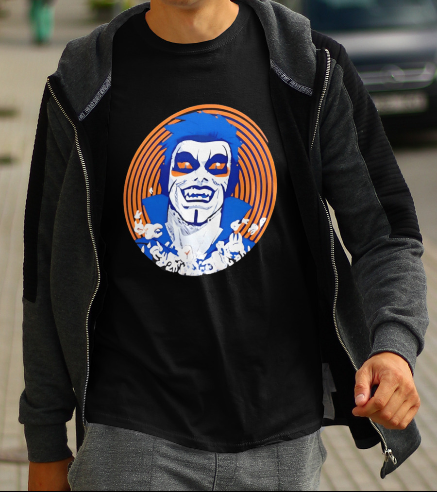 Danhausen WWE New York Knicks Basketball Uncursed Very Nice Very Evil Fan T-Shirt