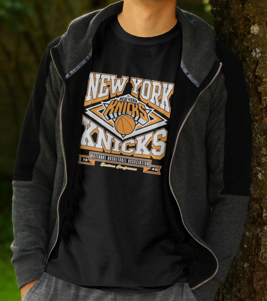 New York Knicks 1946 National Basketball Association Eastern Conference Heritage 2026 Season T-Shirt