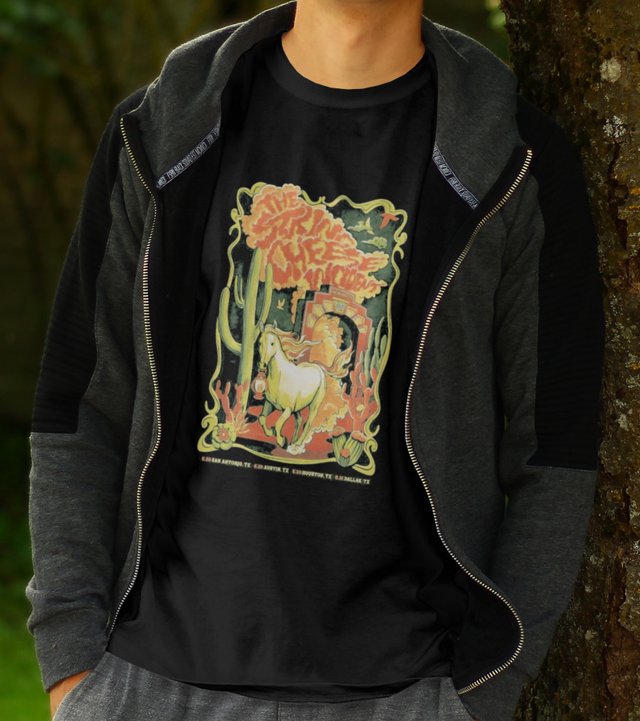 The String Cheese Incident Horse Cacti May 30 2026 Houston TX T-Shirt