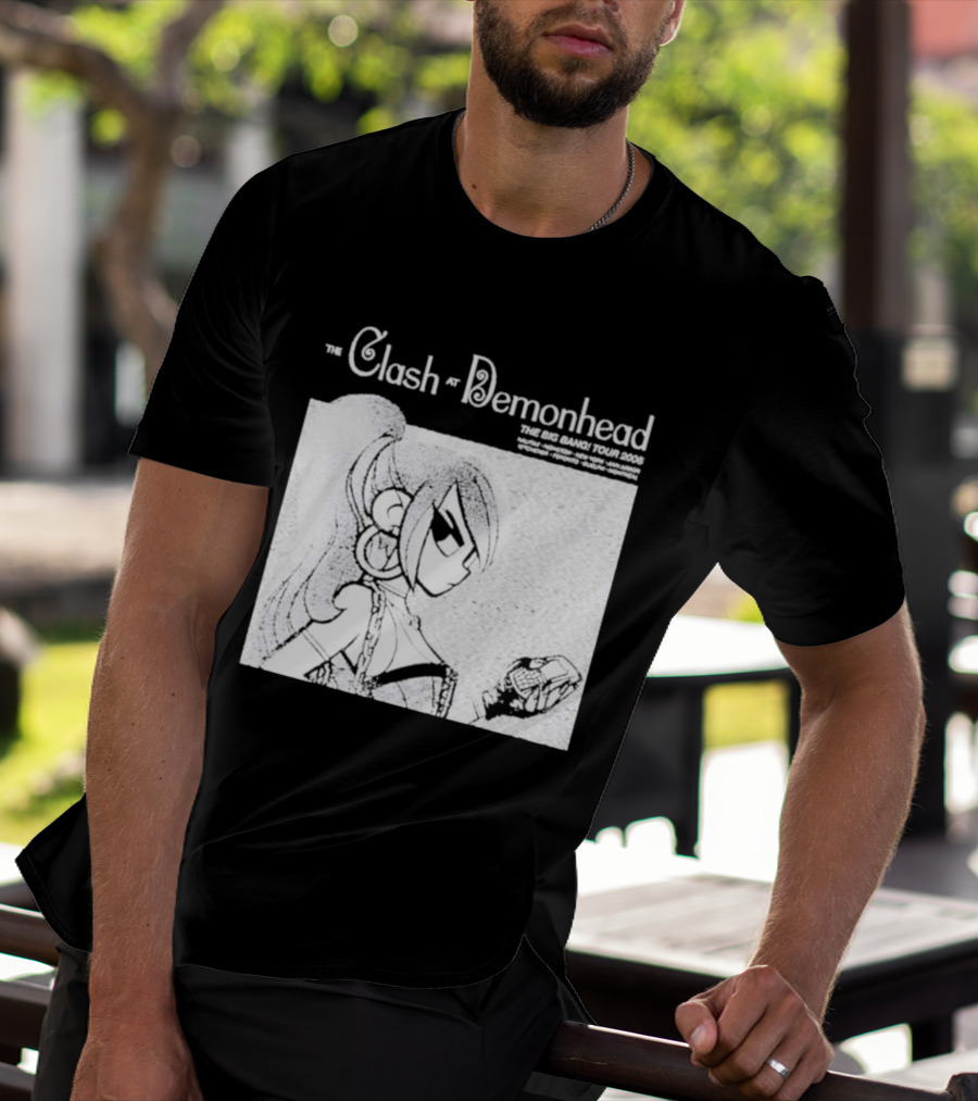 The Clash At Demonhead Tour 2006 Scott Pilgrim Vol 3 Infinite Sadness 20th Anniversary T-Shirt
