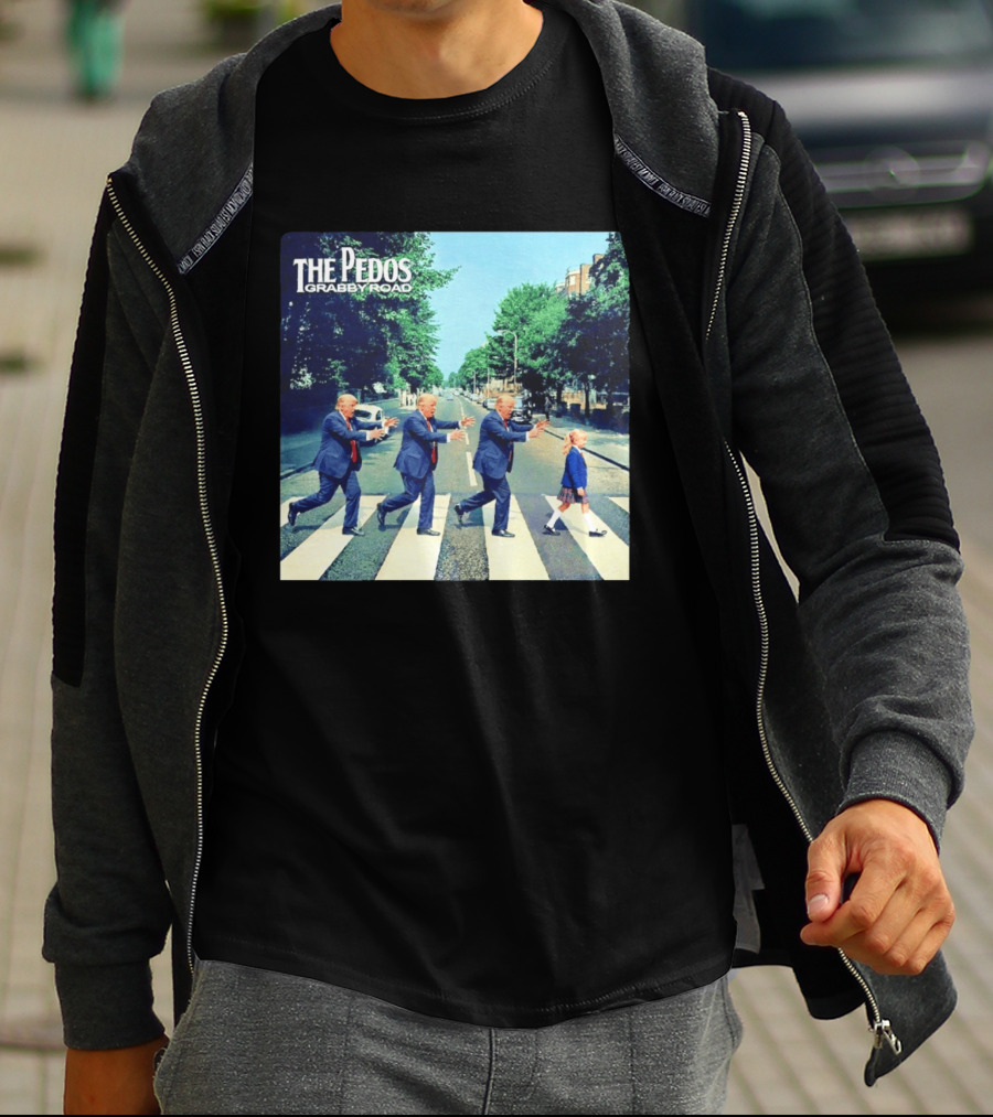 The Pedos Grabby Road Trump Chasing A Girl T-Shirt