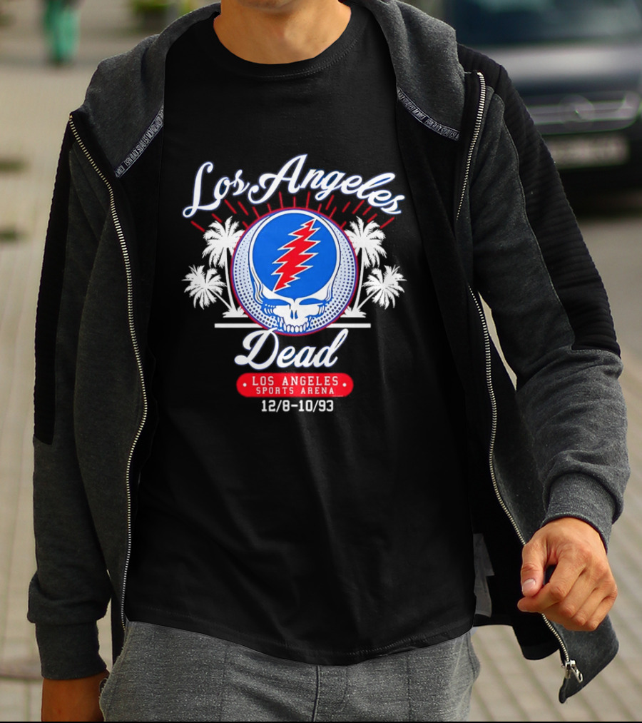Los Angeles Dead Sports Arena 12/8 10/93 Steal Your Face T-Shirt