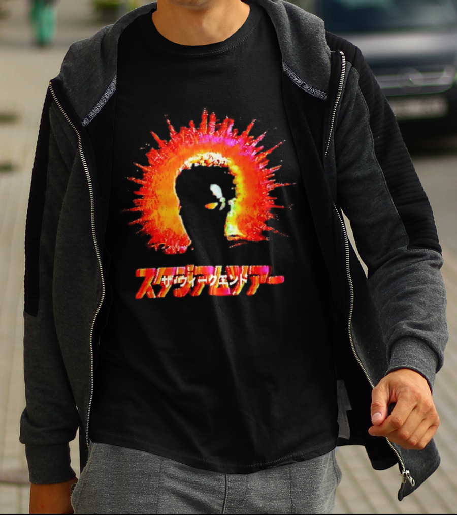 The Weeknd Cyberpunk Japanese Art Explosion T-Shirt