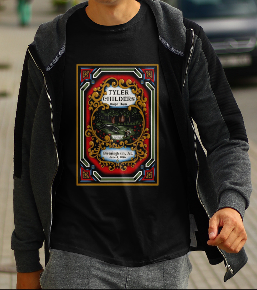 Tyler Childers Snipe Hunt Birmingham AL June 4 2026 T-Shirt