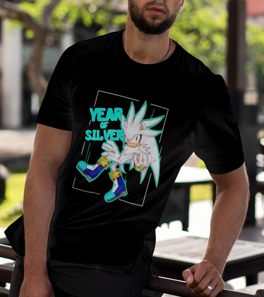 Year Of Silver Hedgehog Classic Character T-Shirt