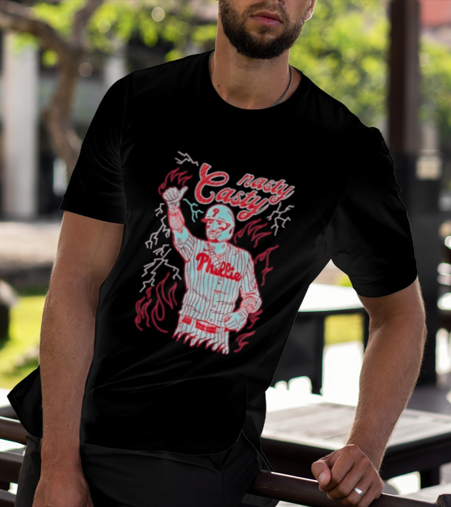 Nasty Casty Philadelphia Phillies Bryce Harper T-Shirt