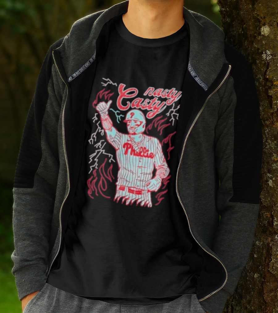 Nasty Casty Philadelphia Phillies Bryce Harper T-Shirt