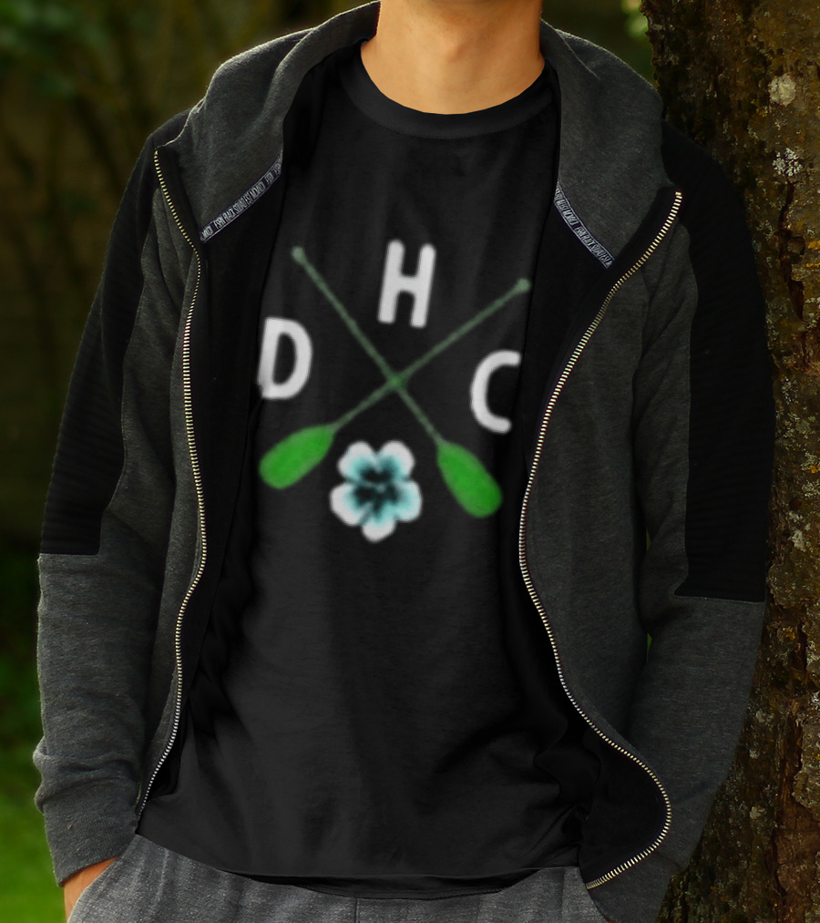 Dance Hall Crashers DHC Exclusive Hawaii Paddles And Flower T-Shirt