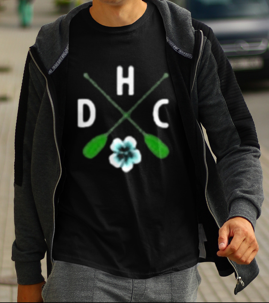 Dance Hall Crashers DHC Exclusive Hawaii Paddles And Flower T-Shirt