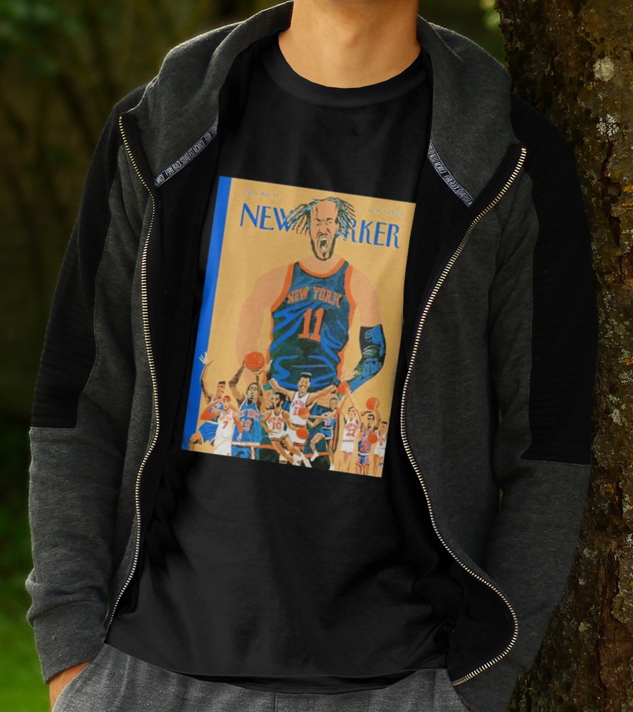Kings Of New York Jalen Brunson New York Knicks New Yorker Issue Jan 1 2024 Basketball Players T-Shirt