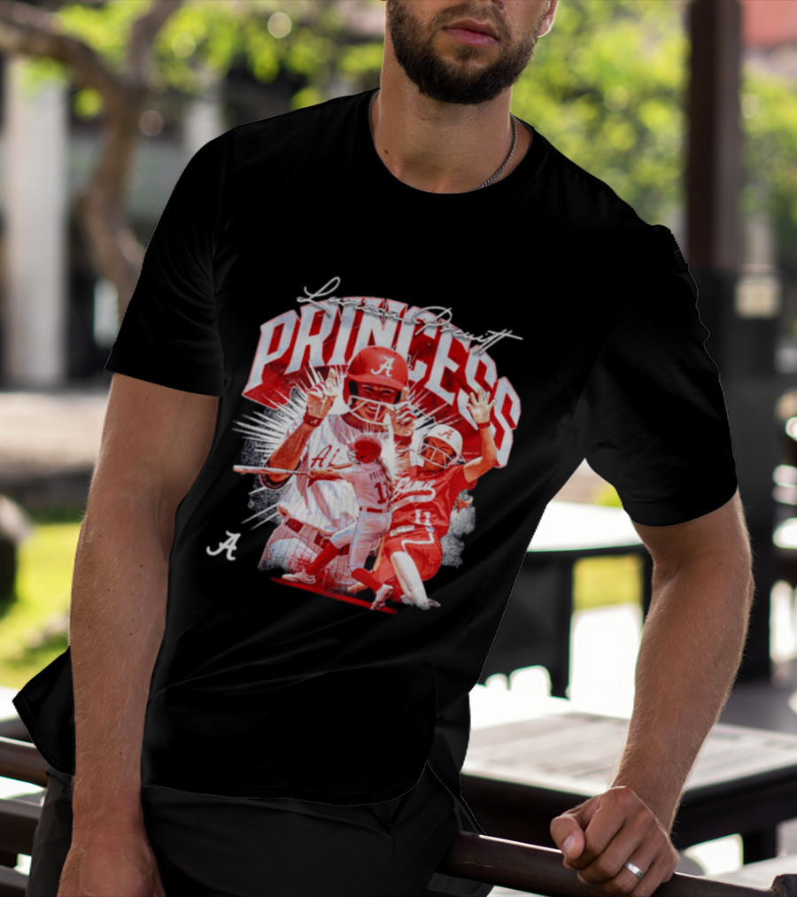 Larissa Preuitt Alabama Princess Softball NCAA Player Collage T-Shirt