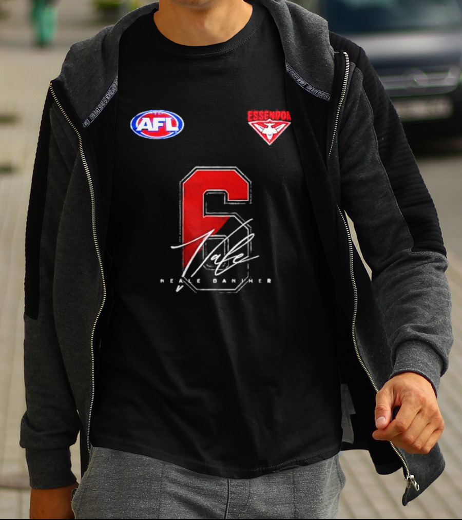 Essendon Bombers AFL Neale Daniher FightMND 6 T-Shirt