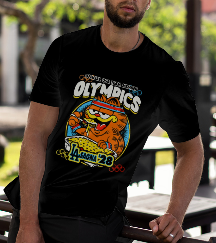 Official Usa Team Member Olympics Lasagna 28 T-Shirt