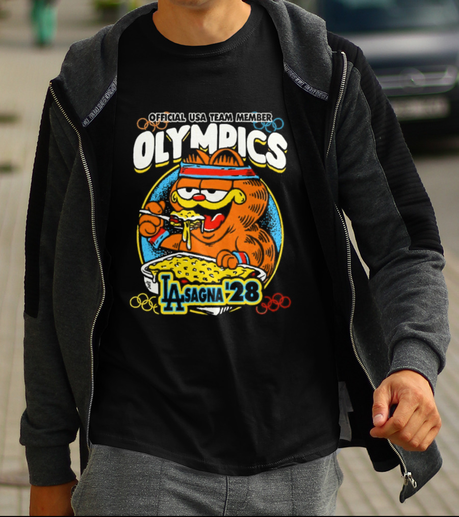 Official Usa Team Member Olympics Lasagna 28 T-Shirt