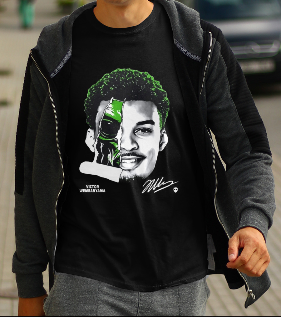 Wemby Alien Victor Wembanyama San Antonio Spurs NBA T-Shirt