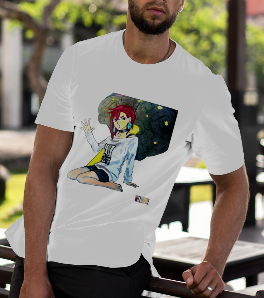 Ayase Momo UFO Anime Welcome T-Shirt