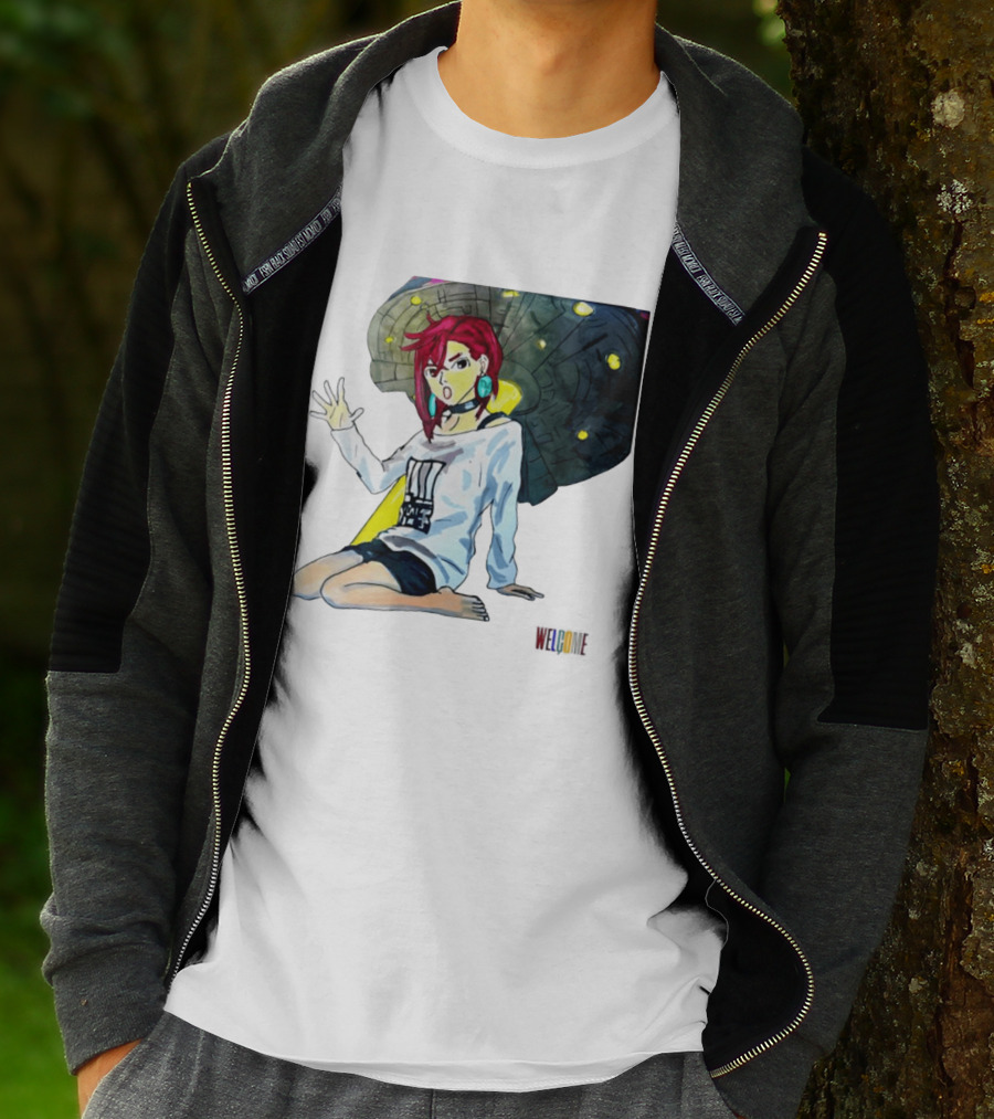 Ayase Momo UFO Anime Welcome T-Shirt