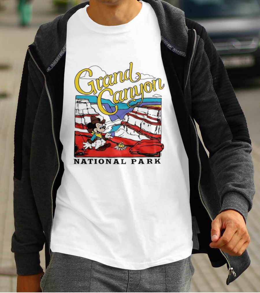 Grand Canyon National Park Mickey Mouse Adventure T-Shirt