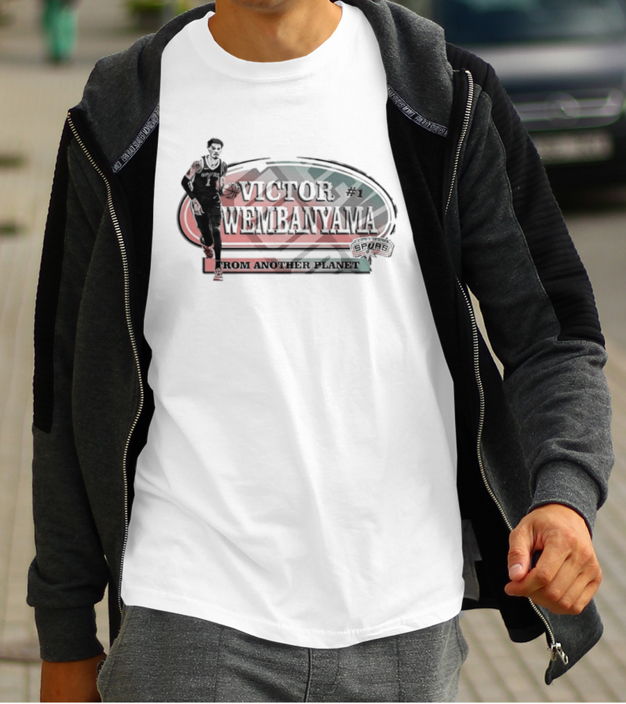 Victor Wembanyama San Antonio Spurs From Another Planet T-Shirt