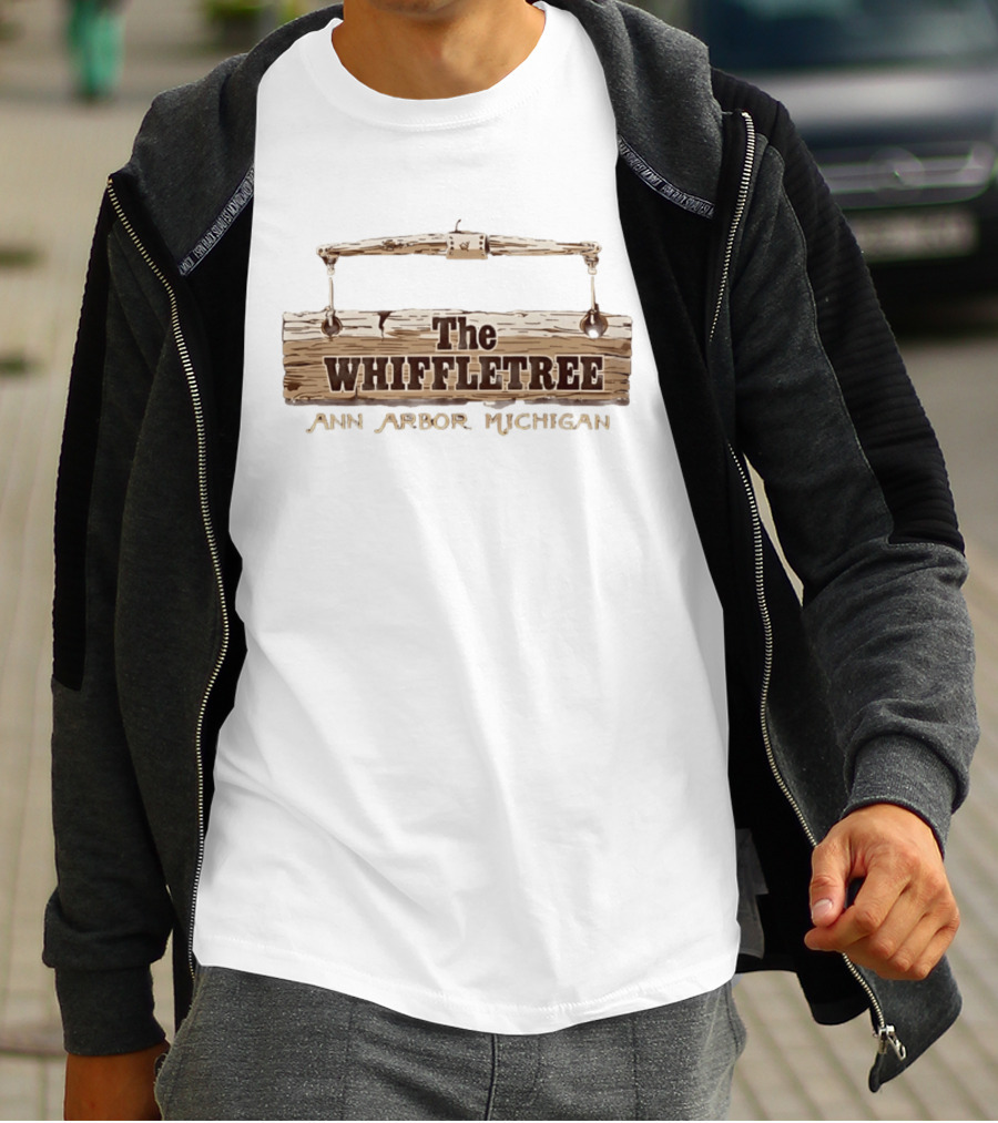 The Whiffletree Ann Arbor Michigan Rustic Sign T-Shirt