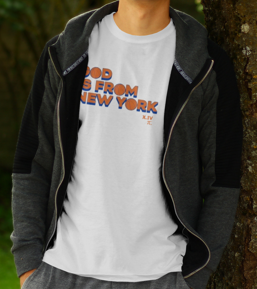 NBA Knicks God Is From New York T-Shirt