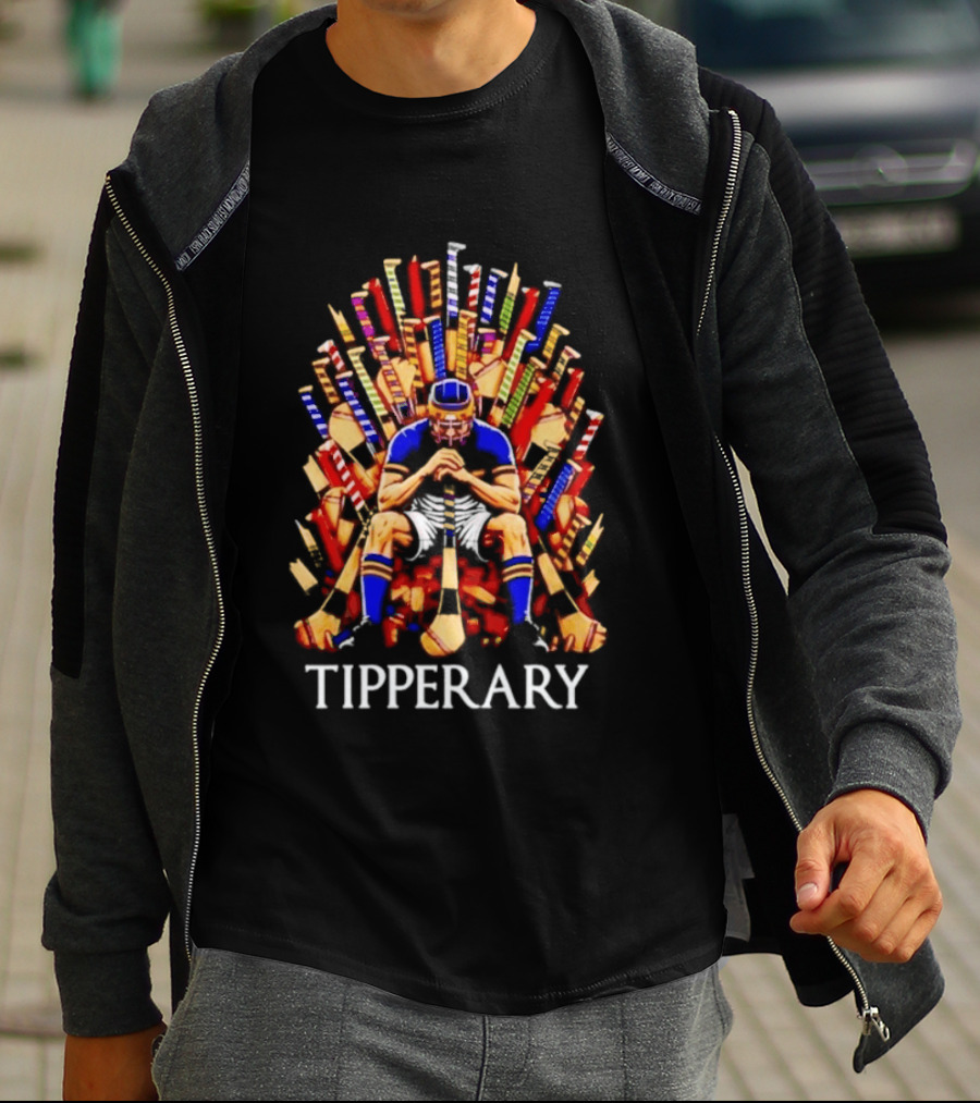 Tipperary Game Of Hurls Throne Hurling Sports Fan Gear T-Shirt