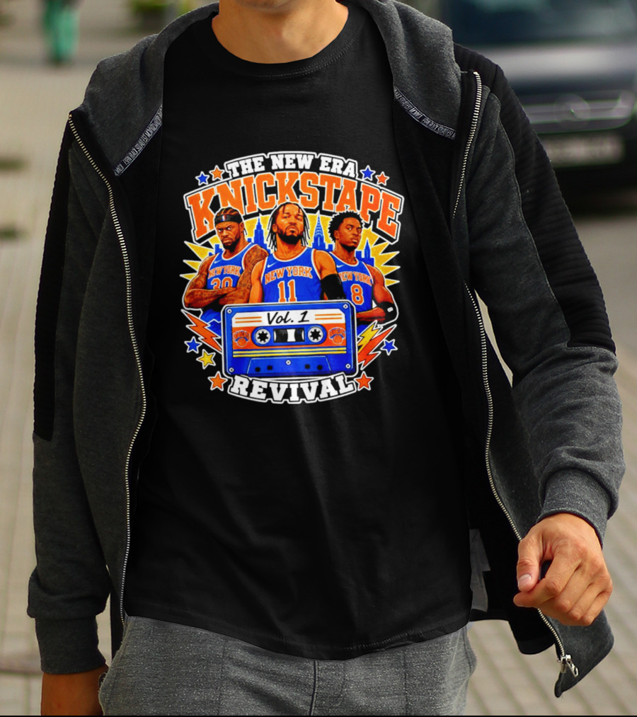 New York Knicks The New Era Knickstape Vol 1 Revival T-Shirt