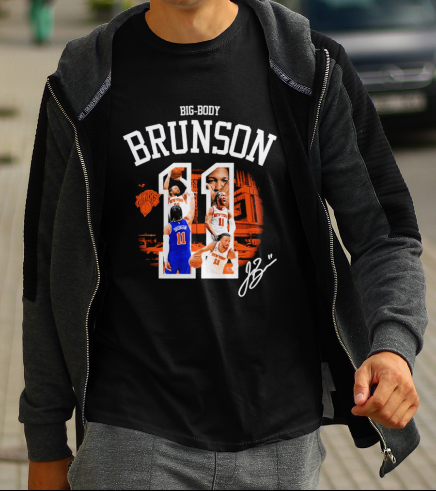 Big Body Brunson New York Knicks Basketball 11 T-Shirt