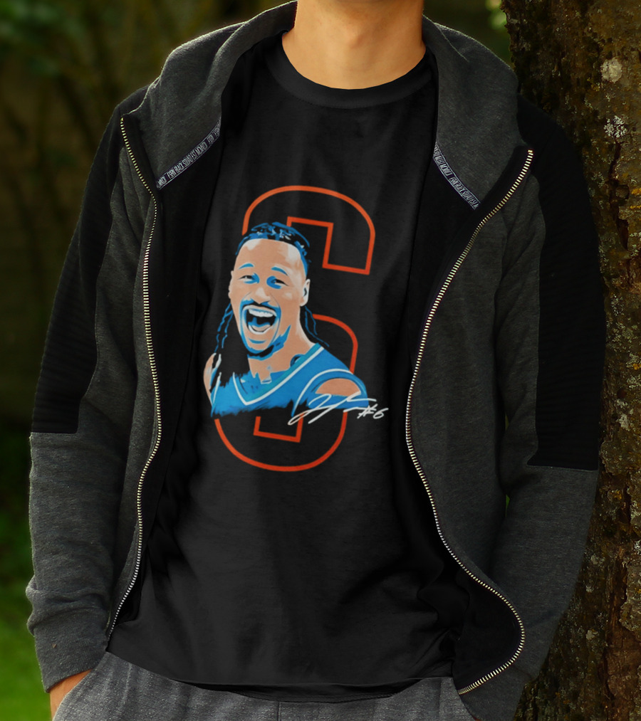 Jaylin Williams OKC Thunder #6 Cartoon T-Shirt