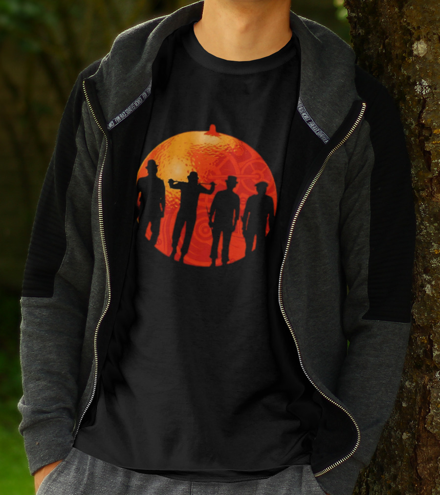 A Work Orange The Droogs Silhouettes Orange Gang T-Shirt