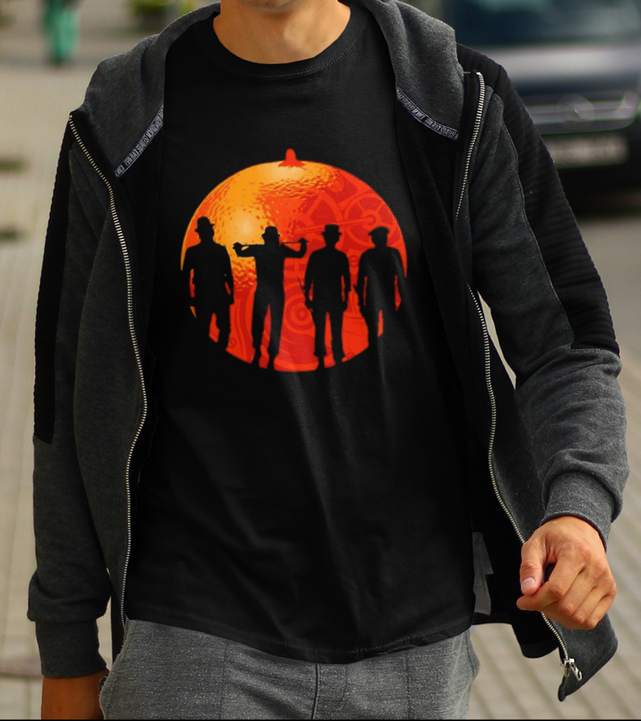 A Work Orange The Droogs Silhouettes Orange Gang T-Shirt
