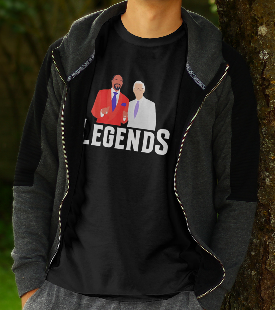 New York Knicks Legends Broadcasters Duo T-Shirt