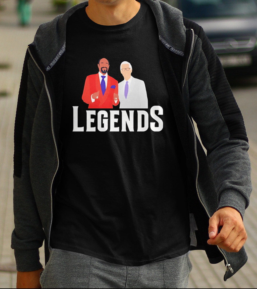 New York Knicks Legends Broadcasters Duo T-Shirt